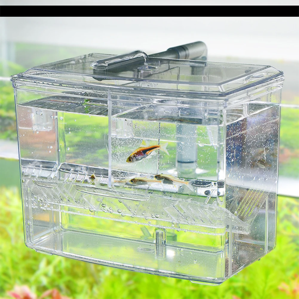 Pet Supplies Fish - 1,25L 2,5L Aquarium-Fischzuchtbox für Fischbecken, extern