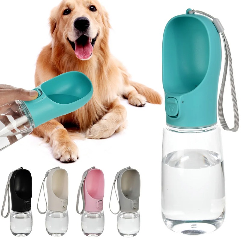 Pet Supplies Dog Food - Tragbare Wasserflasche für große Hunde, für