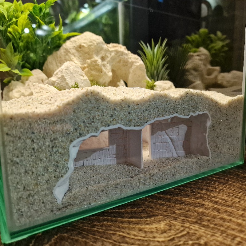 3D-Gedruckte Geheimhöhle für F – Pet Supplies Fish Bewertung und Preis