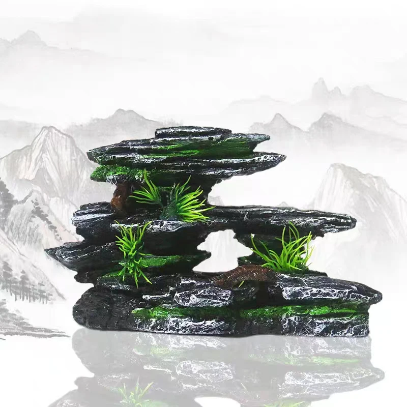 Harz Aquarium Steingarten Berg – Pet Supplies Fish Bewertung und Preis