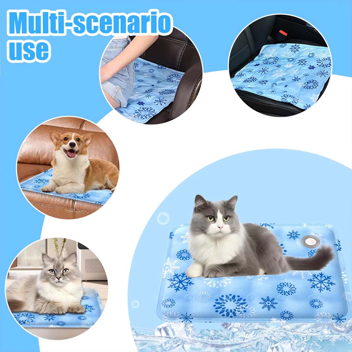Sommer-Haustiermatte, Haustier – Dog Cooling Mat Bewertung und Preis
