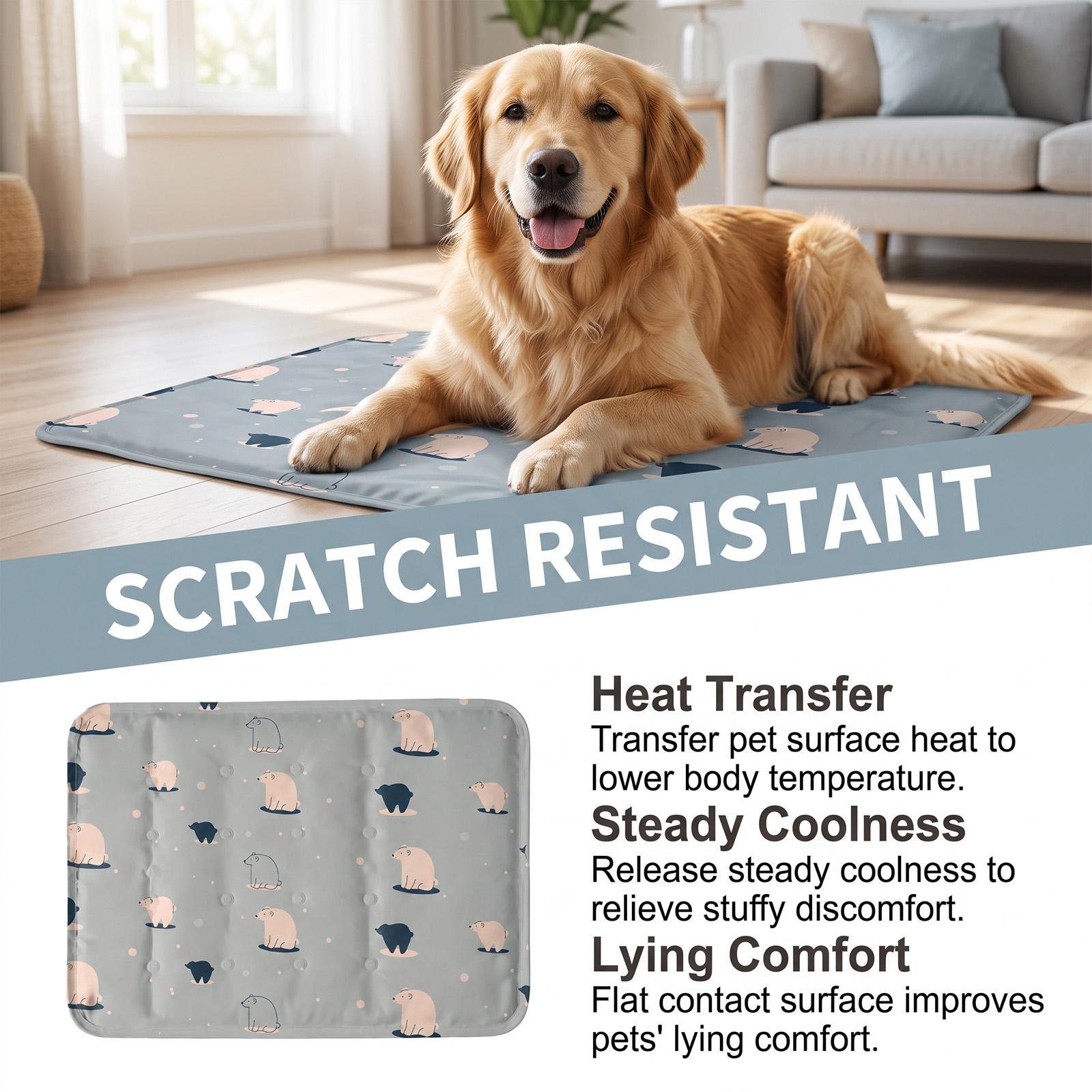 Hundekühlmatte 15,8x11,8 Zoll  – Dog Cooling Mat Bewertung und Preis