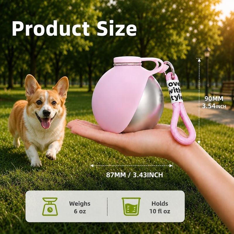 Hunde-Wasserflasche aus Edelst – Pet Supplies Dog Food Bewertung und Preis