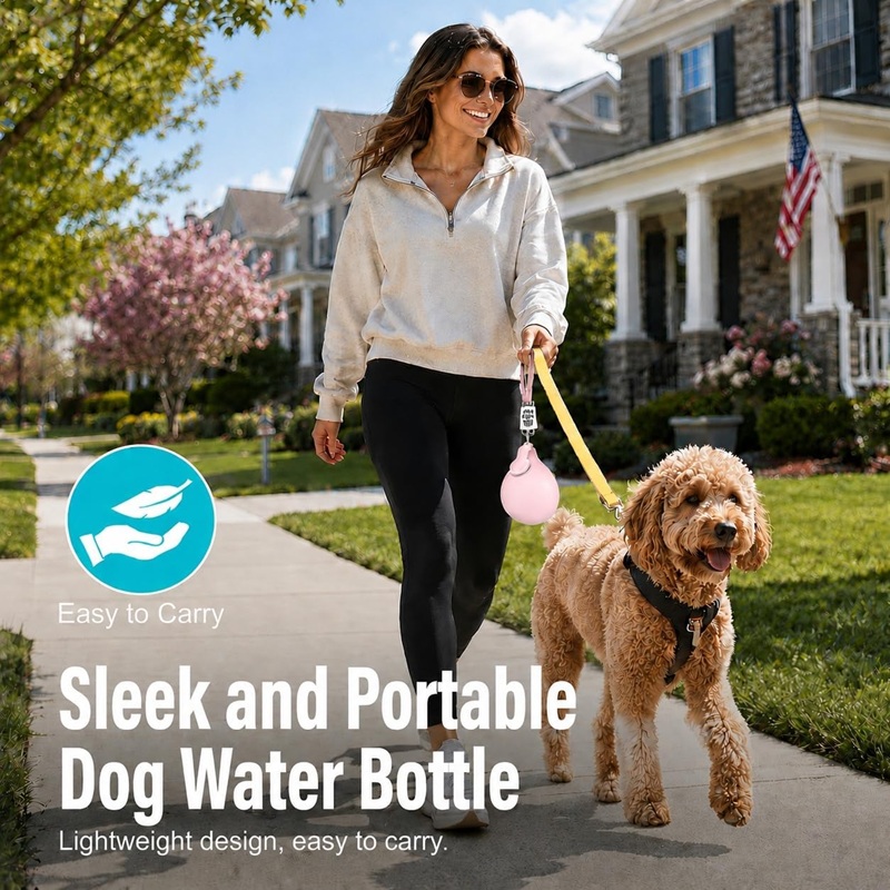 Hunde-Wasserflasche aus Edelst – Pet Supplies Dog Food Bewertung und Preis